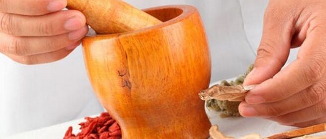 Trattamento di potenza con erbe