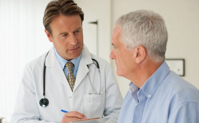 Visita dal medico per aumentare la potenza dopo i 60 anni